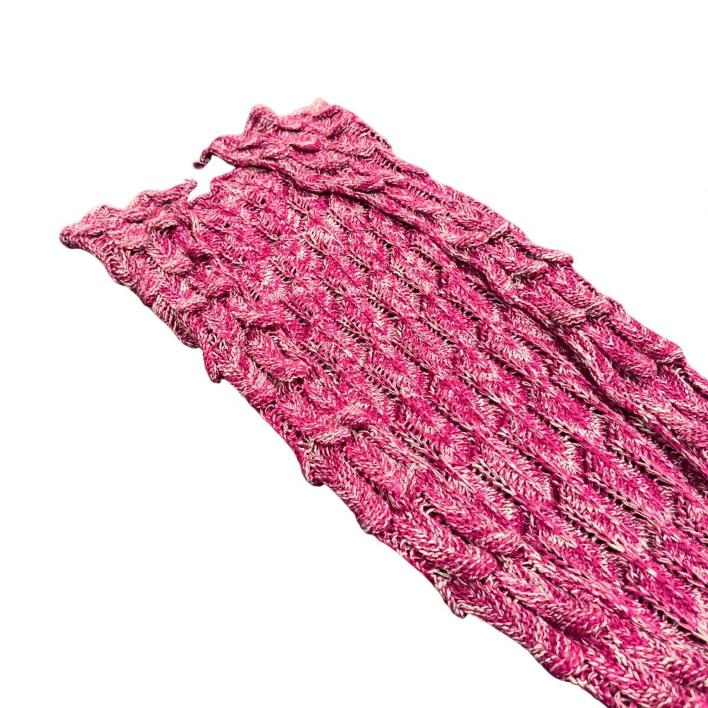Marled Purple Knit Mermaid‎ Tail Blanket Y2K Nautical Coastal Lounge